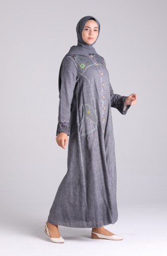 Abayas Gris 4242-03