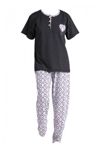 Pyjama Noir 1501A-03