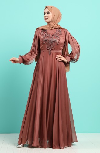 Tabak Hijab-Abendkleider 52777-06