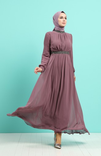 Habillé Hijab Rose Pâle 4216-01