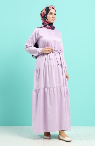 Belted Dress 4639-02 Lilac 4639-02