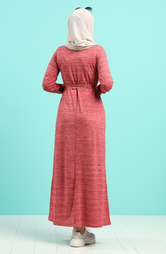 Robe Hijab Bordeaux 4205C-01