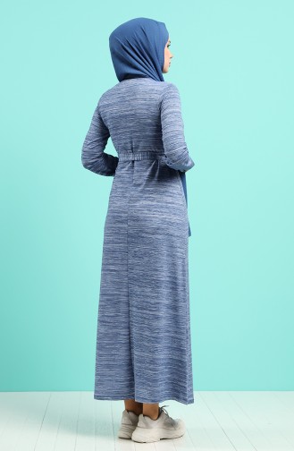 Robe Hijab Indigo 4205C-02