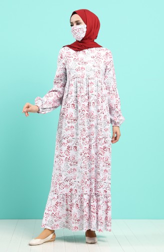 Robe Hijab Bordeaux 1405-03