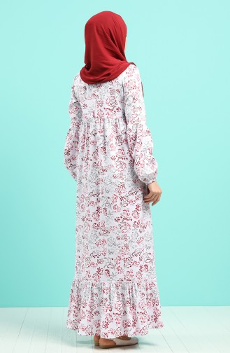 Robe Hijab Bordeaux 1405-03