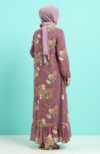 Robe Hijab Lila 5150-02