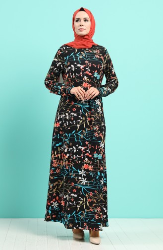 Robe Hijab Noir 5152-01