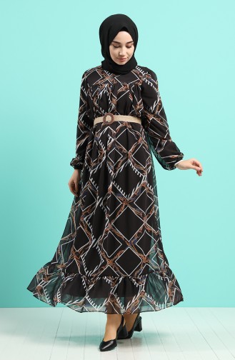 Robe Hijab Noir 5153-01