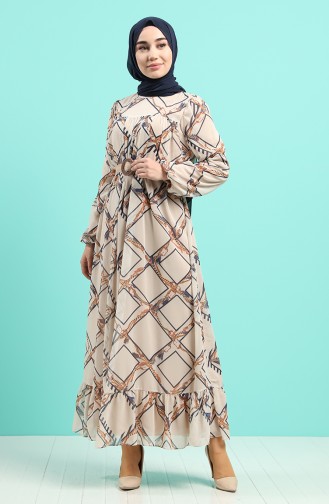 Robe Hijab Beige 5153-03