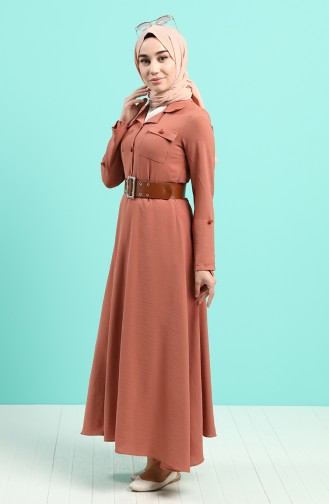 Robe Hijab Pelure d`oignon 5161-02