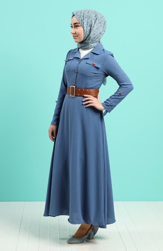 Robe Hijab Indigo 5161-04