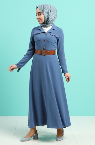 Robe Hijab Indigo 5161-04