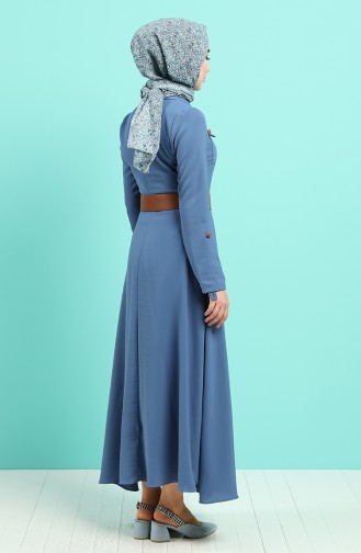 Indigo Hijab Kleider 5161-04