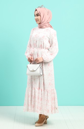 Naturfarbe Hijab Kleider 1000-02