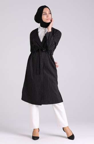 Black Trench Coats Models 5317-04
