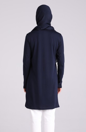 Navy Blue Tuniek 7026-02