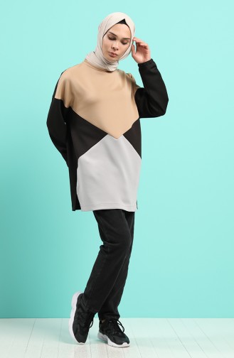 Tunique Beige 0823-04