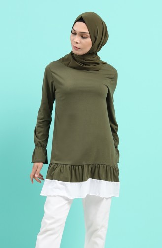 Khaki Tunics 4008-01