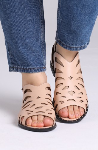 Skin color Summer Sandals 0011-03