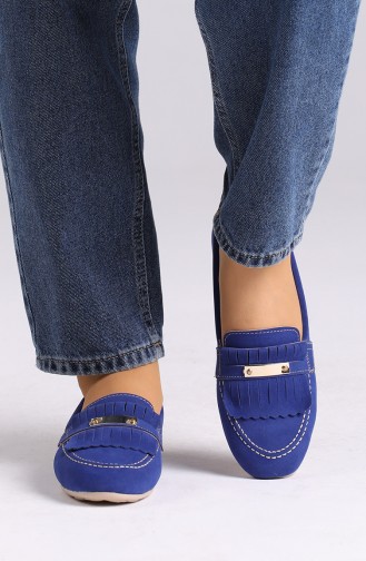 Saxon blue Woman Flat Shoe 0401-03