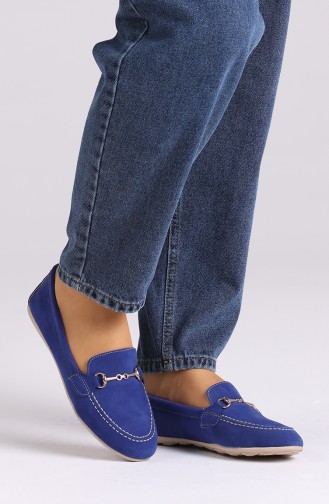 Saxon blue Woman Flat Shoe 0403-05