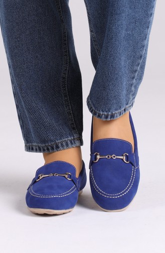 Saxon blue Woman Flat Shoe 0403-05