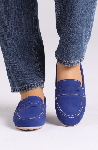 Saxon blue Woman Flat Shoe 0404-10