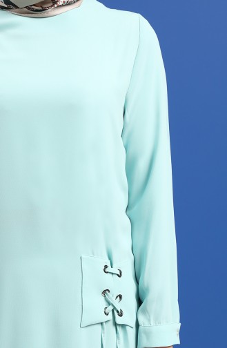 Mint green Blouse 12106-01