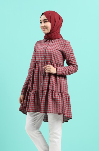 Kareli Tunik 8222-05 Bordo