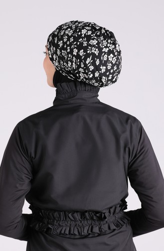 Bonnet de Bain Noir 26063-08