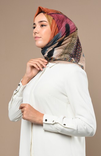 Light Brick Red Scarf 2533-01