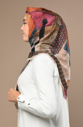 Light Brick Red Scarf 2533-01