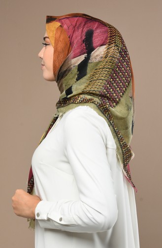 Maroon Hoofddoek 2533-05