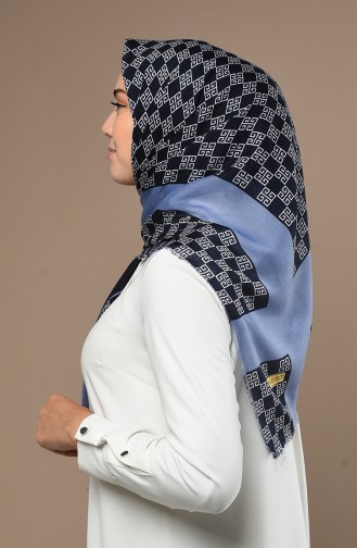 Blue Scarf 2534-03