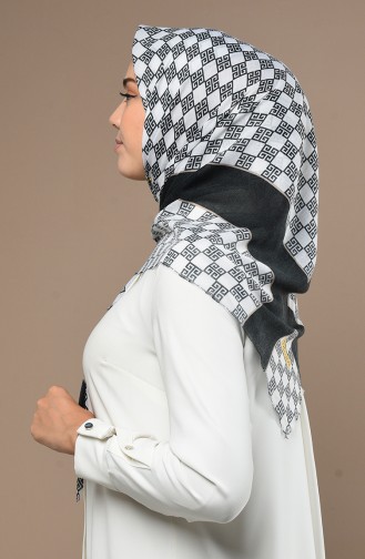 White Scarf 2534-05