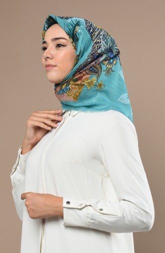 Turquoise Scarf 90645-14