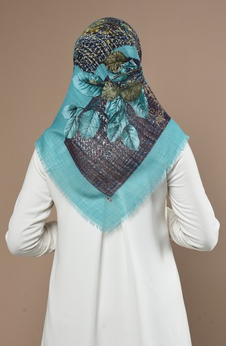 Turquoise Scarf 90645-14