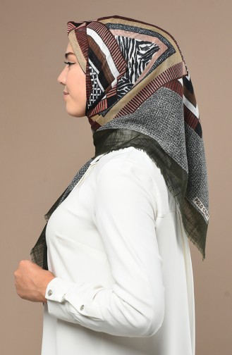 Khaki Hoofddoek 90646-01