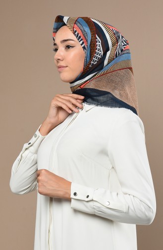 Oil Blue Hoofddoek 90646-14