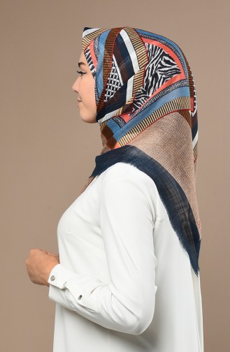 Oil Blue Hoofddoek 90646-14