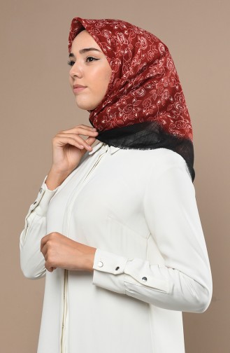 Claret red Hoofddoek 90647-01