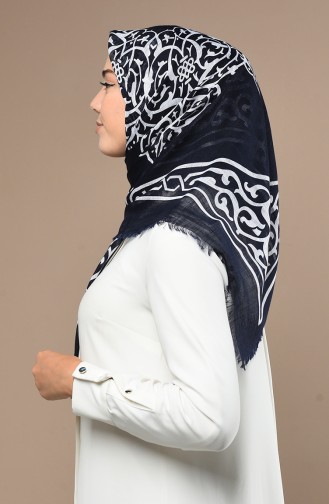 Navy Blue Scarf 90650-03