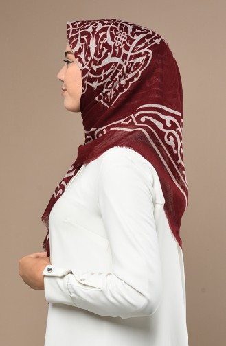 Claret red Hoofddoek 90650-05