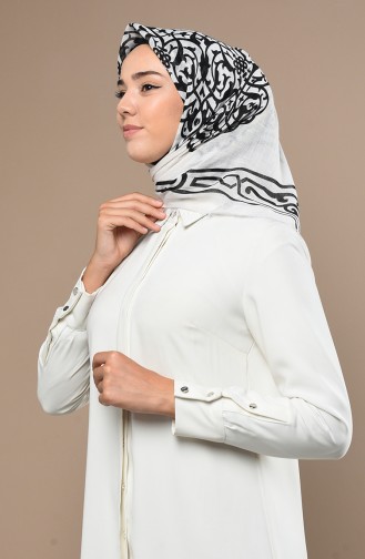 Ecru Hoofddoek 90650-09