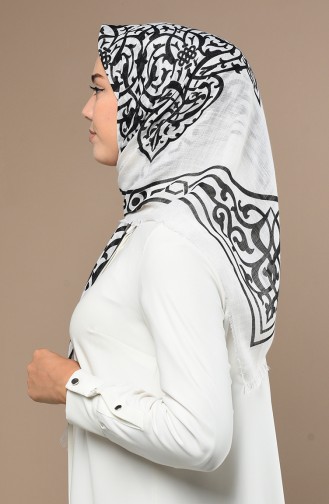 Ecru Hoofddoek 90650-09