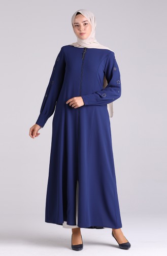 Navy Blue Abaya 5103-03