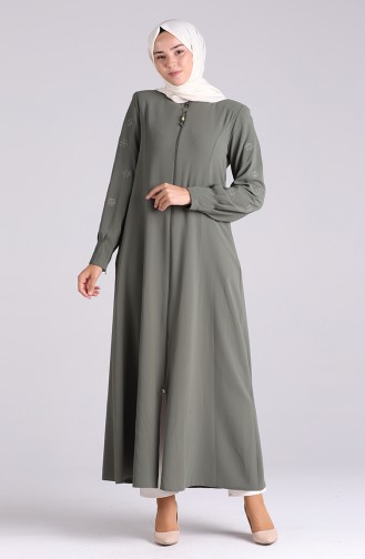 Khaki Abaya 5103-04