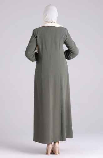 Khaki Abaya 5103-04