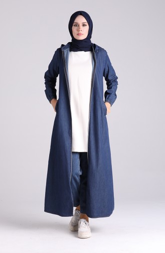 Dunkelblau Abayas 8227-02