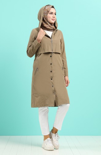 Light Khaki Green Cape 25007-02